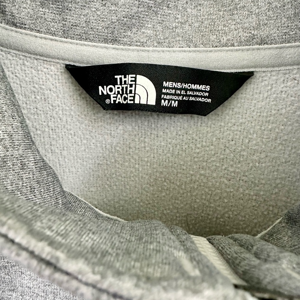 The North Face CANYONLANDS 1/2 Zip Light Gray Fleece Mens - Picture 4 of 4
